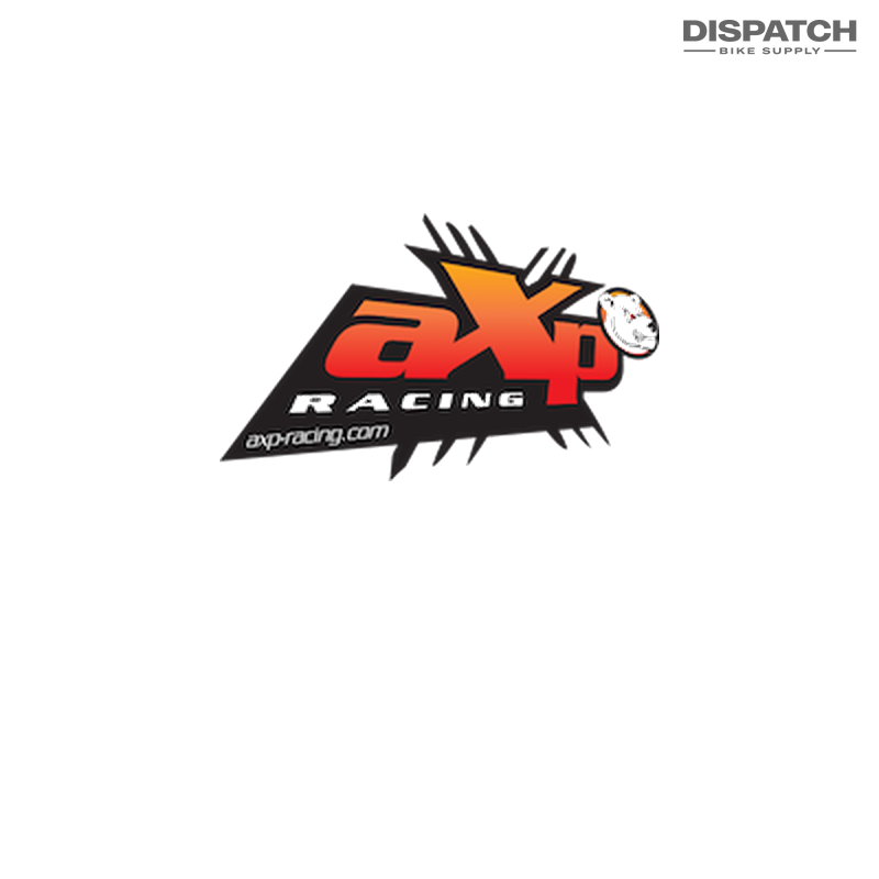 AXP Logo with Dispatch Bike Supply Watermark