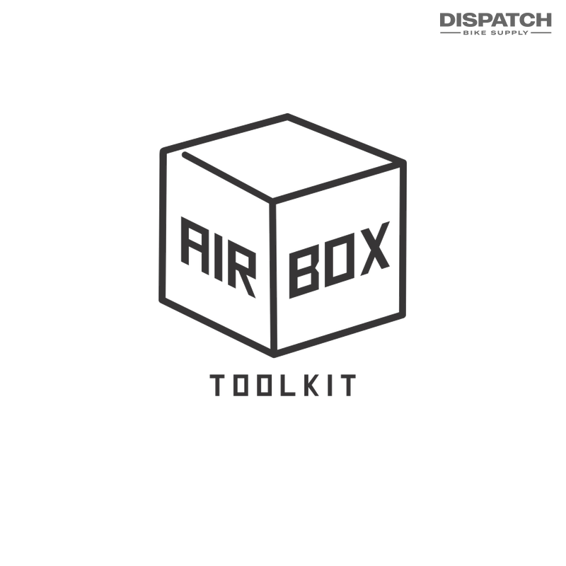 Airbox Toolkit Logo with Dispatch Bike Supply Watermark