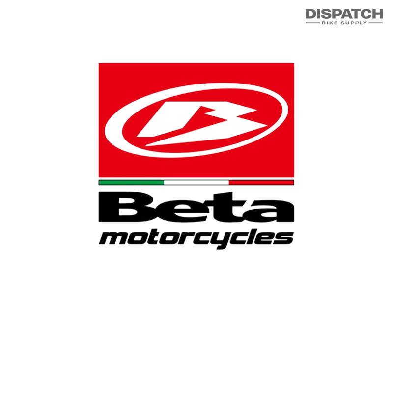 Beta Logo with Dispatch Bike Supply Watermark