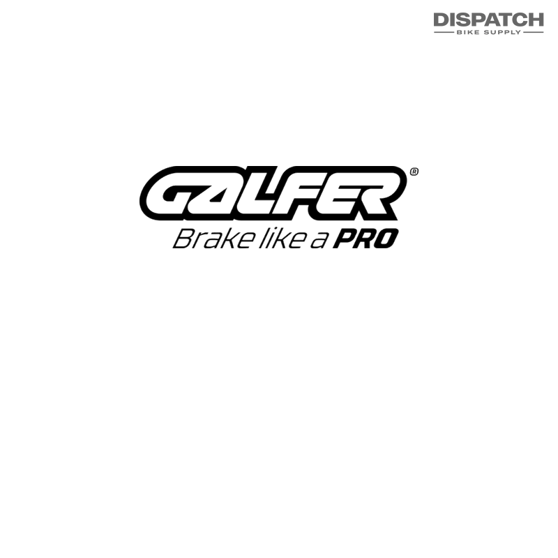 Galfer Logo with Dispatch Bike Supply Watermark