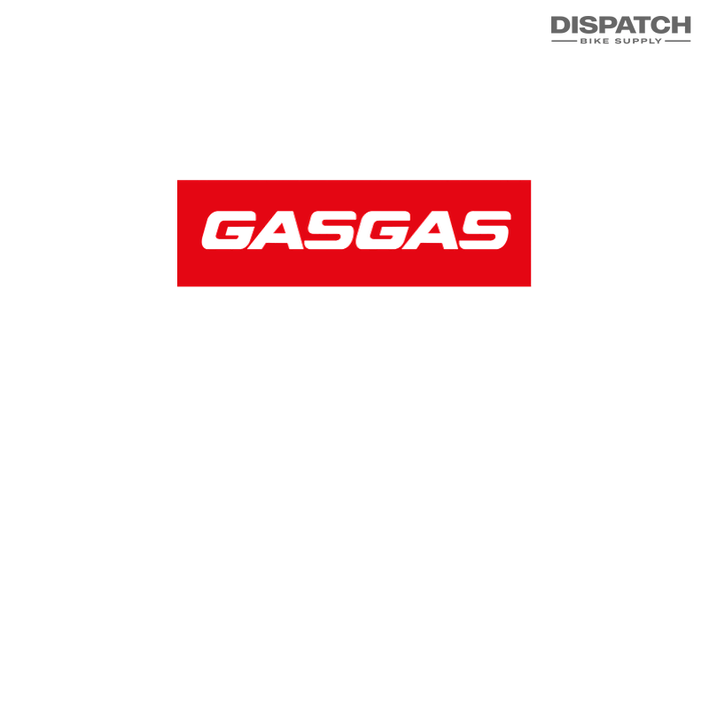 GasGas Logo with Dispatch Bike Supply Watermark