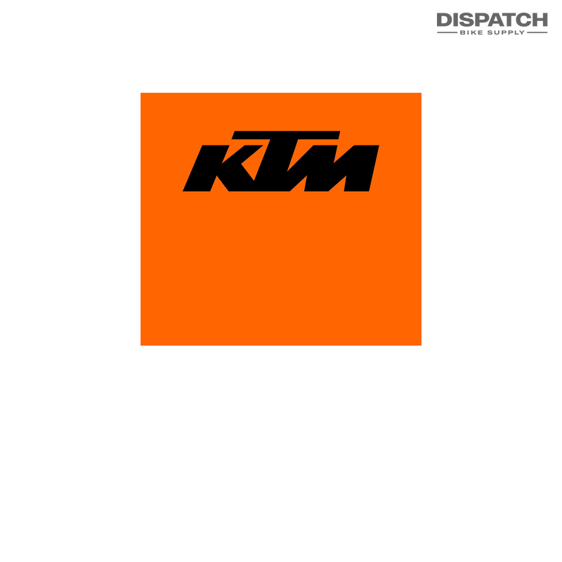 KTM Logo with Dispatch Bike Supply Watermark