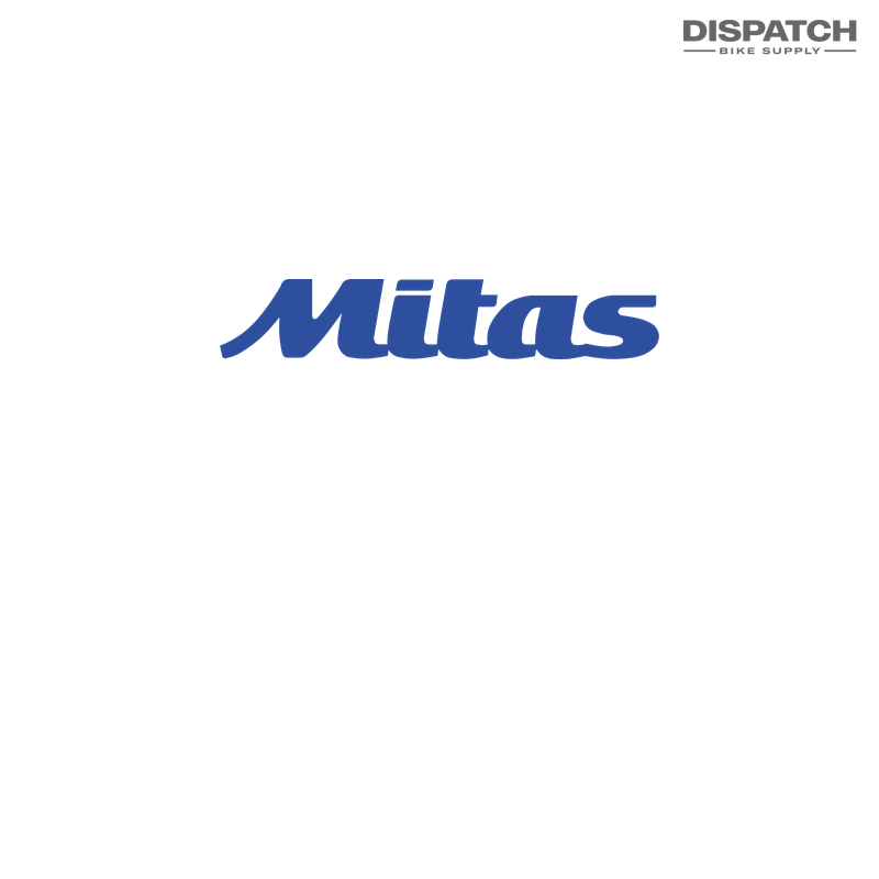 Mitas Logo with Dispatch Bike Supply Watermark
