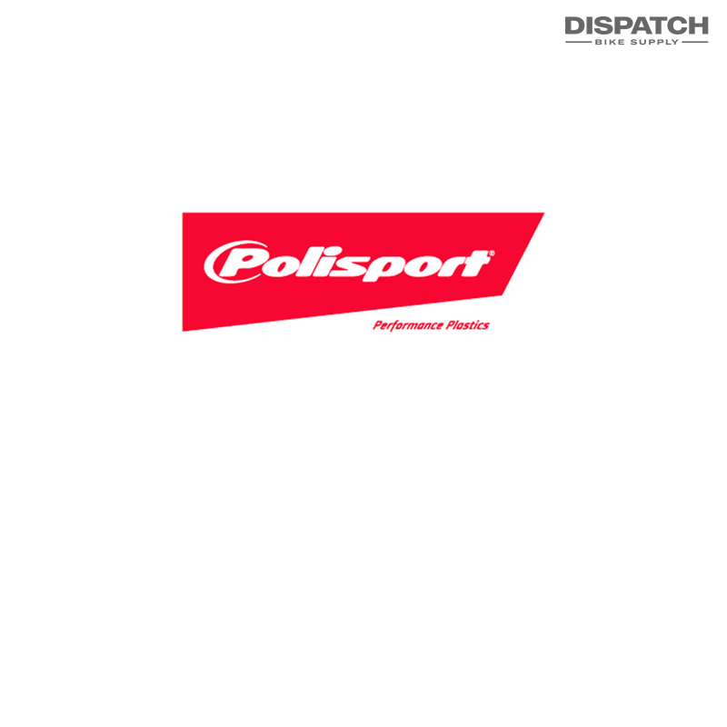 Polisport Logo with Dispatch Bike Supply Watermark