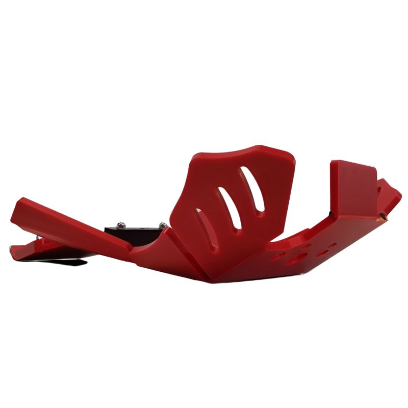 AXP Xtrem Skid Plate with Linkage Red AX1551 | Beta 250 300RR Full Frame Protection