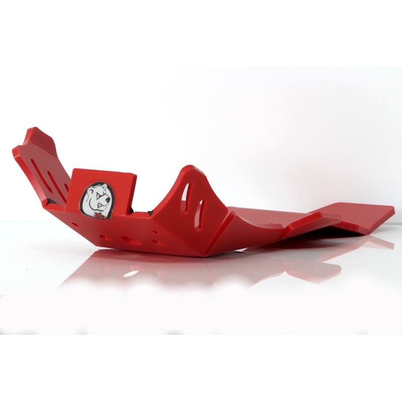 AXP Xtrem Skid Plate Red AX1592 | Gas Gas 250 300 EC Full Frame Protection