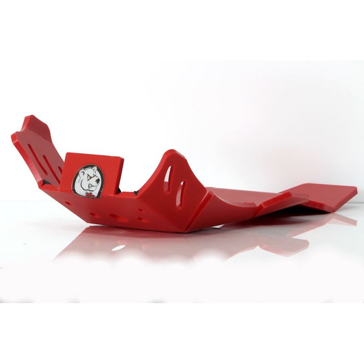 AXP Xtrem Skid Plate Red AX1592 | Gas Gas 250 300 EC Full Frame Protection
