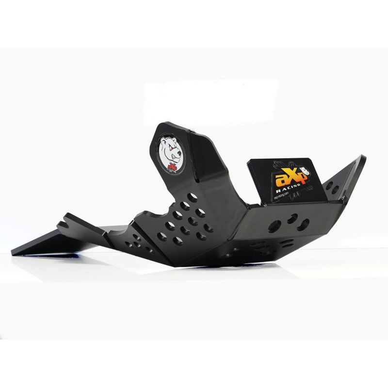 AXP Xtrem Skid Plate Black AX1631 | Honda CRF 250R RX 300RX Full Frame Protection