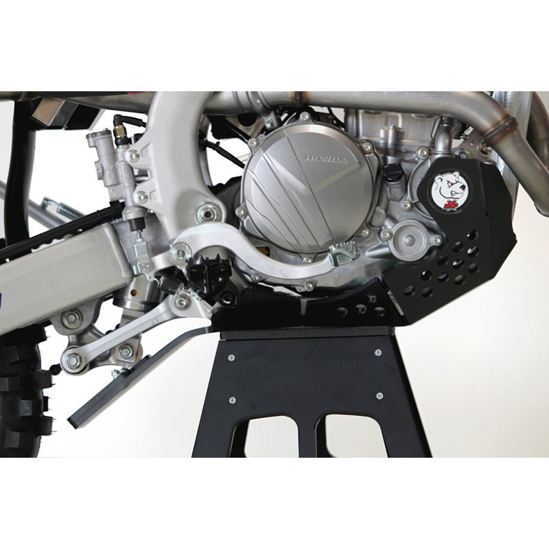AXP Xtrem Skid Plate Black AX1631 | Honda CRF 250R RX 300RX Full Frame Protection