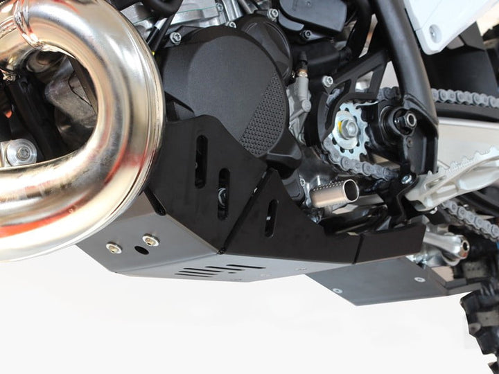 AXP Xtrem Skid Plate with Linkage Black AX1638 | KTM Husqvarna Gas Gas 250/300