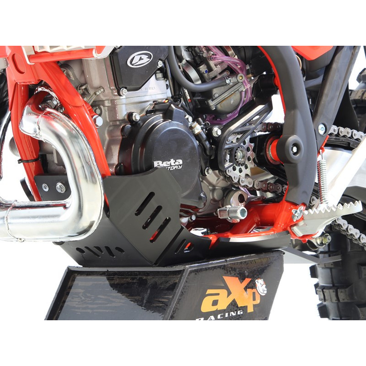 AXP Xtrem Skid Plate Black AX1681 | Beta 250 300 Xtrainer Full Frame Protection