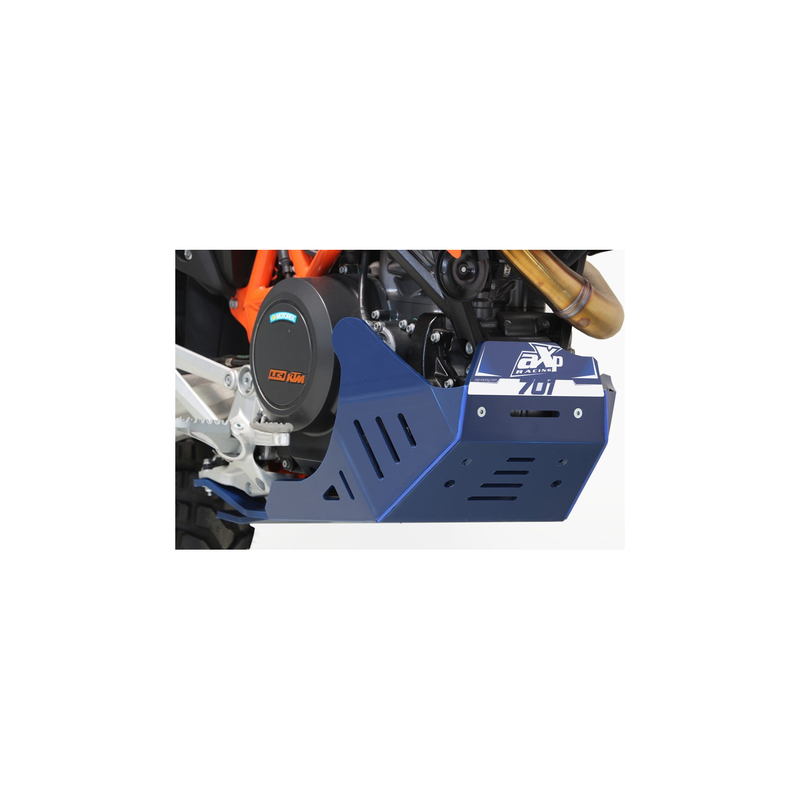 AXP Adventure Skid Plate Blue AX1699 | Husqvarna 701