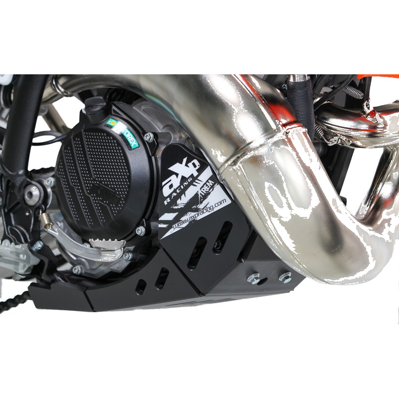 AXP Xtrem Skid Plate Black AX1709 | KTM 250/300 EXC XCW Full Frame Protection