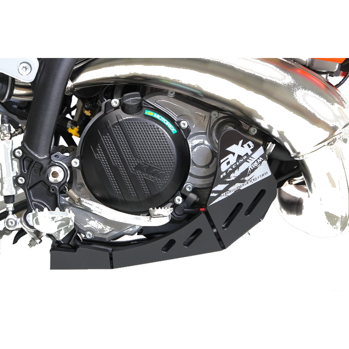 AXP Xtrem Skid Plate Black AX1709 | KTM 250/300 EXC XCW Full Frame Protection