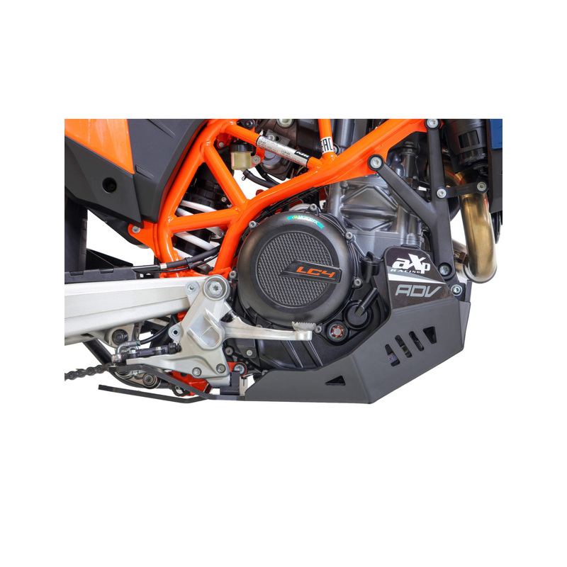 AXP Adventure Skid Plate Black AX1816 | KTM 690 Husqvarna 701 Enduro Supermoto