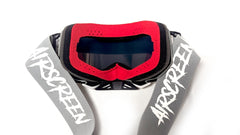 AirScreen AERO EX Goggles - 03 Grey/White/Black | Opening Lens Enduro MX Goggles