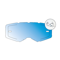 AirScreen AERO EX Opening Lens - Hydrophobic Iridium Blue | Anti-Fog Anti-Scratch UV Protection
