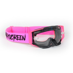 AirScreen S-Fit EX Youth Goggles - Neon Pink | Kids Opening Lens Goggles