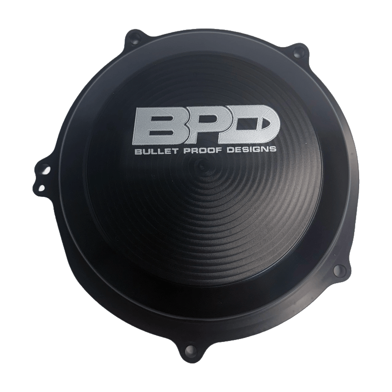 BPD Clutch Cover - Black | Beta RR X-Pro X-Trainer Billet Aluminium