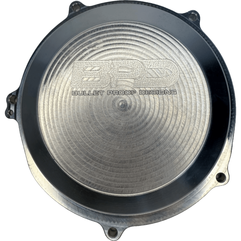 BPD Clutch Cover - Silver | Beta RR X-Pro X-Trainer Billet Aluminium