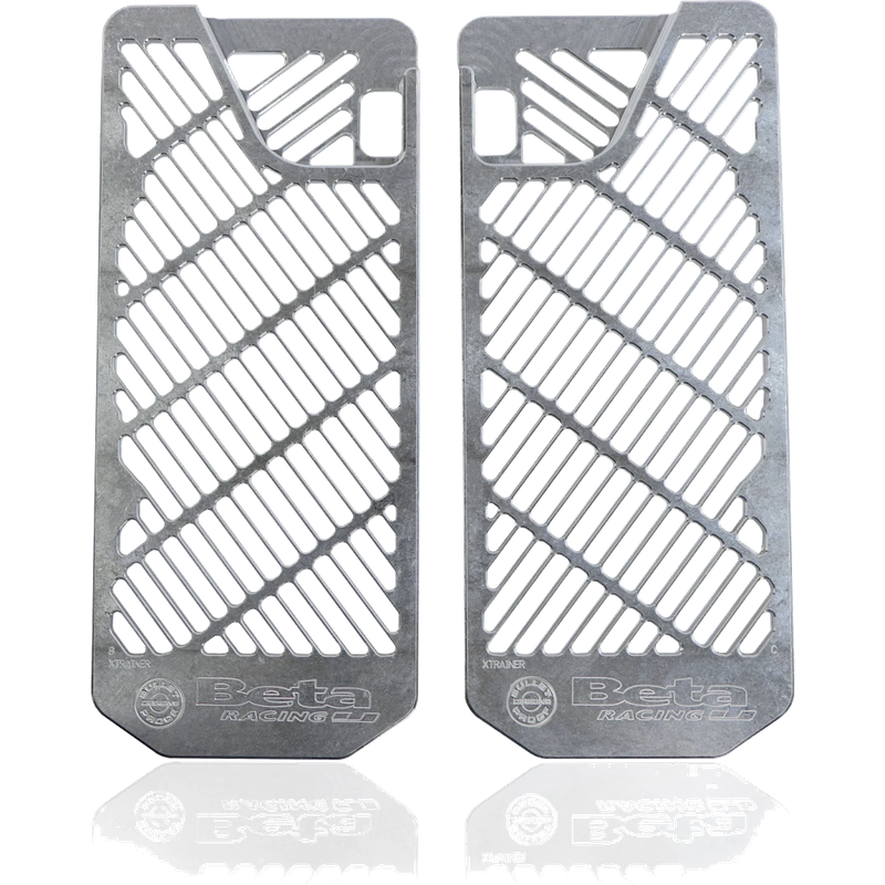 BPD Radiator Guards Silver | Beta X-Trainer Billet Aluminium