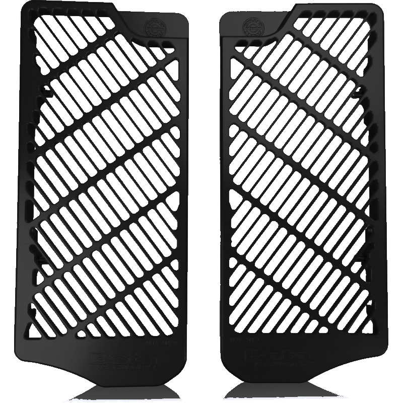 BPD Radiator Guards - Black | Beta RR RR-S Billet Aluminium