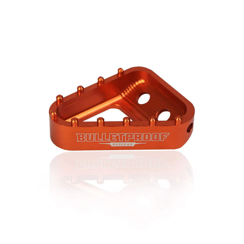 BPD Brake Tip - Orange | KTM Husqvarna Gas Gas Billet Aluminium Rear Brake Tip