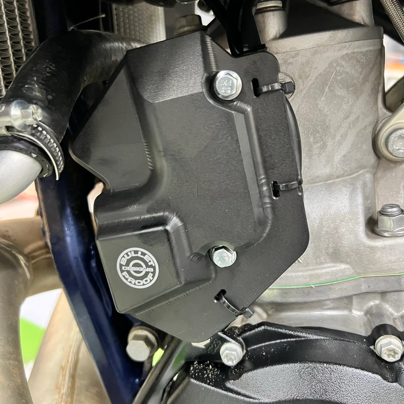 BPD Power Valve Cover - Black | KTM Husqvarna Gas Gas 2-Stroke Billet Aluminium