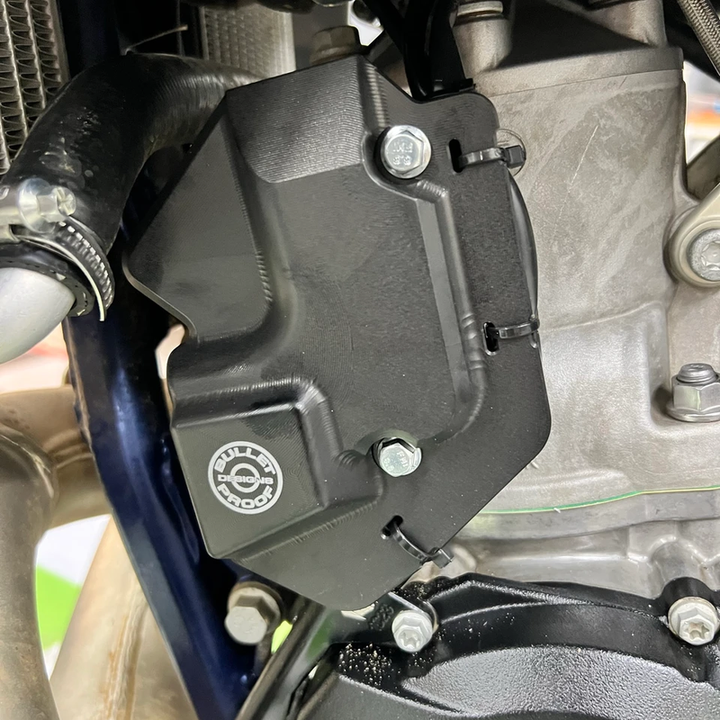 BPD Power Valve Cover - Black | KTM Husqvarna Gas Gas 2-Stroke Billet Aluminium
