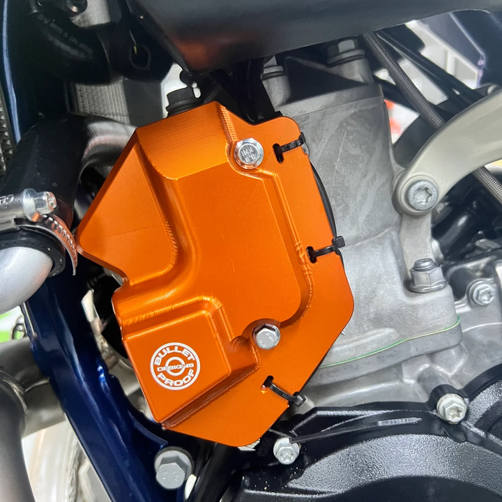 BPD Power Valve Cover - Orange | KTM Husqvarna Gas Gas 2-Stroke Billet Aluminium