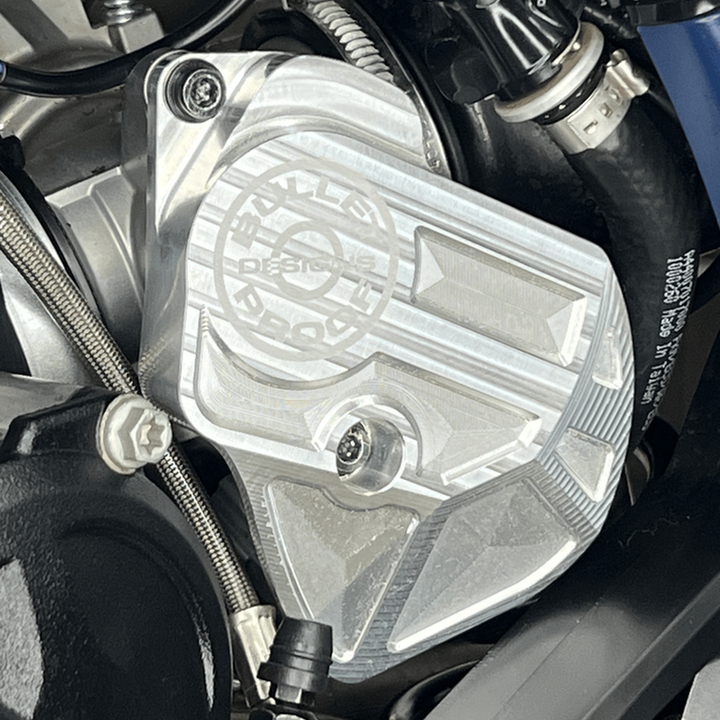 BPD Throttle Body Guard - Silver | KTM Husqvarna Gas Gas TBI Billet Aluminium