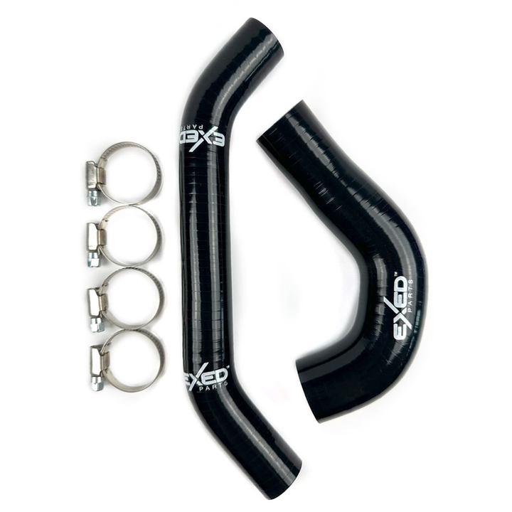 EXED Parts Silicone Radiator Hose Kit - Black | KTM Husqvarna Gas Gas 250/300 2024