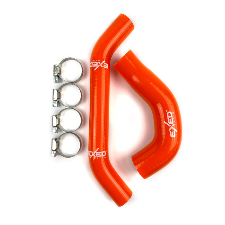 EXED Parts Silicone Radiator Hose Kit - Orange | KTM Husqvarna Gas Gas 250/300 2024