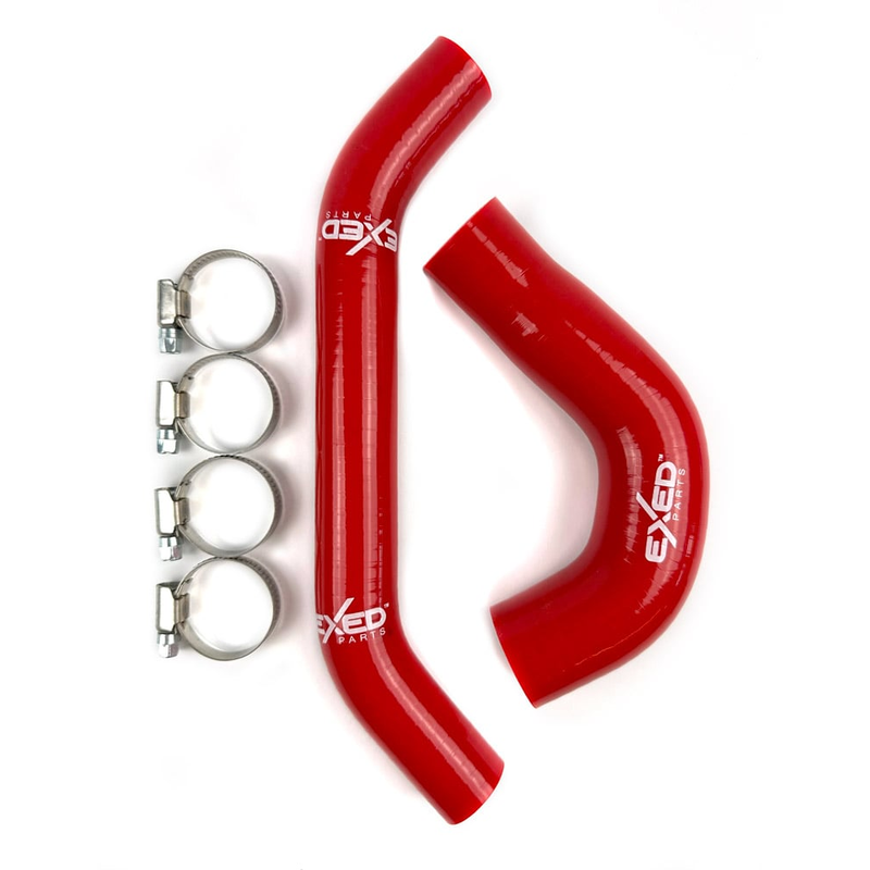 EXED Parts Silicone Radiator Hose Kit - Red | KTM Husqvarna Gas Gas 250/300 2024