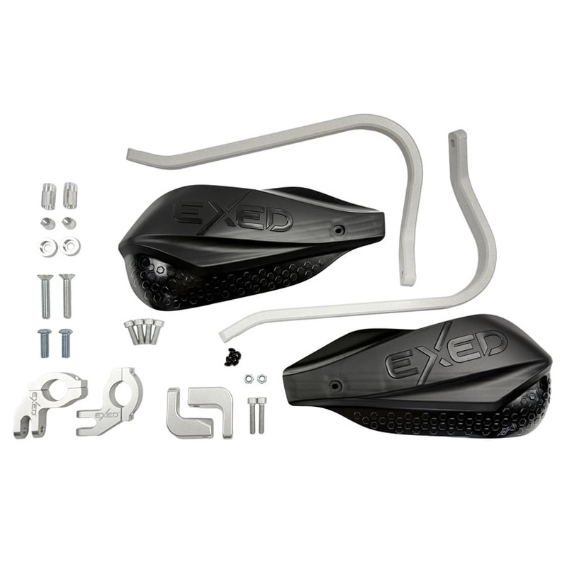 EXED Parts Handguards Full Kit - Black | KTM Husqvarna Gas Gas Beta Sherco Enduro
