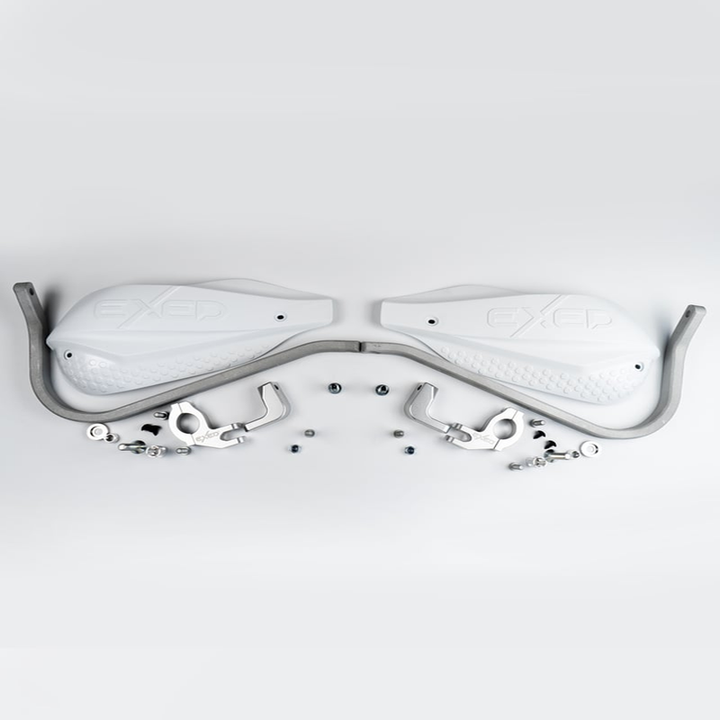 EXED Parts Handguards Full Kit - White | KTM Husqvarna Gas Gas Beta Sherco Enduro