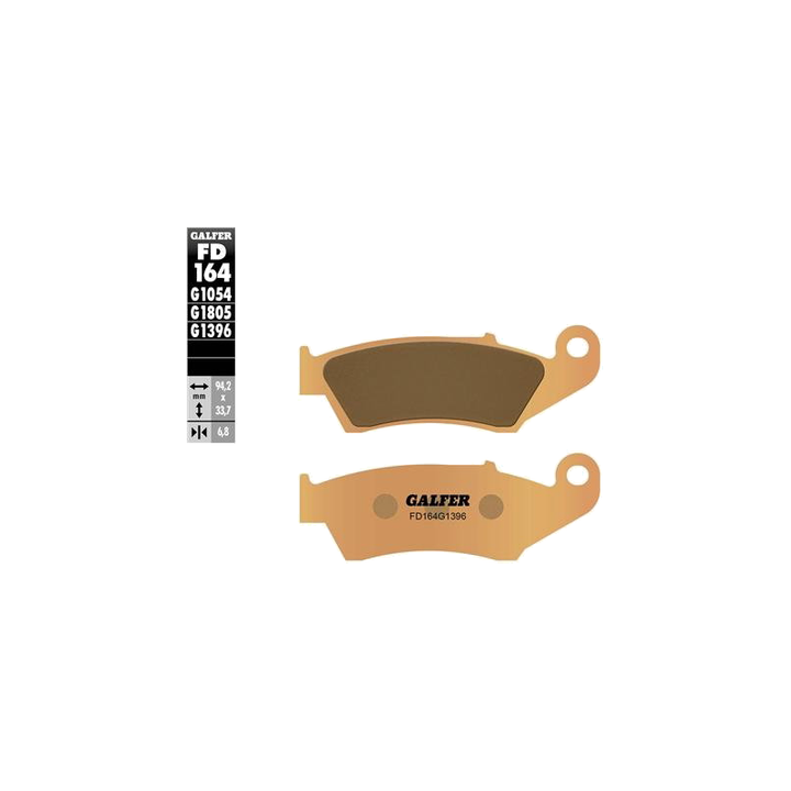 Galfer Ceramic Sintered Brake Pads - Front | Beta MX Enduro X-Trainer