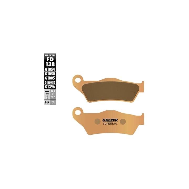 Galfer Ceramic Sintered Brake Pads - Front | KTM Husqvarna Gas Gas Sherco Enduro MX