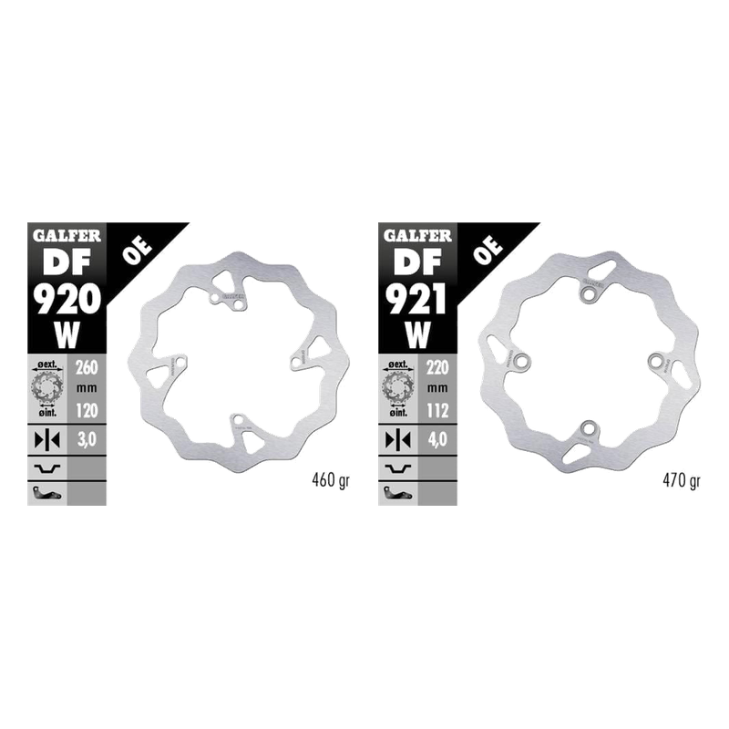 Galfer Fixed Wave Brake Disc - Front and Rear | Sherco Enduro