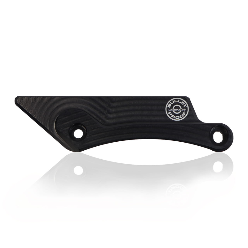 BPD Swingarm Guard - Black | KTM Husqvarna Gas Gas Billet Aluminium Chain Guide Tab Protection