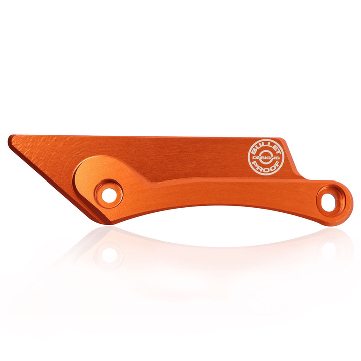BPD Swingarm Guard - Orange | KTM Husqvarna Gas Gas Billet Aluminium Chain Guide Tab Protection