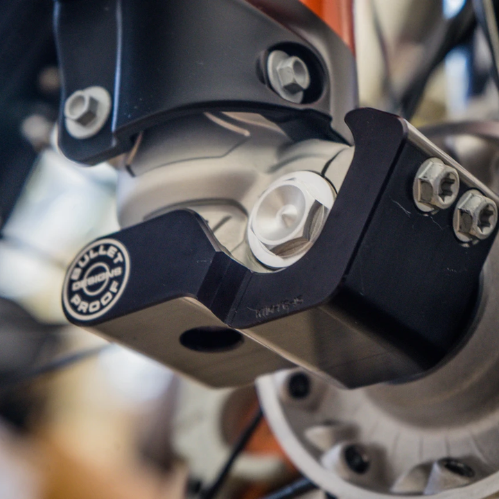 BPD Fork Lug Guard - Black | WP Forks KTM Husqvarna Gas Gas Sherco Billet Aluminium