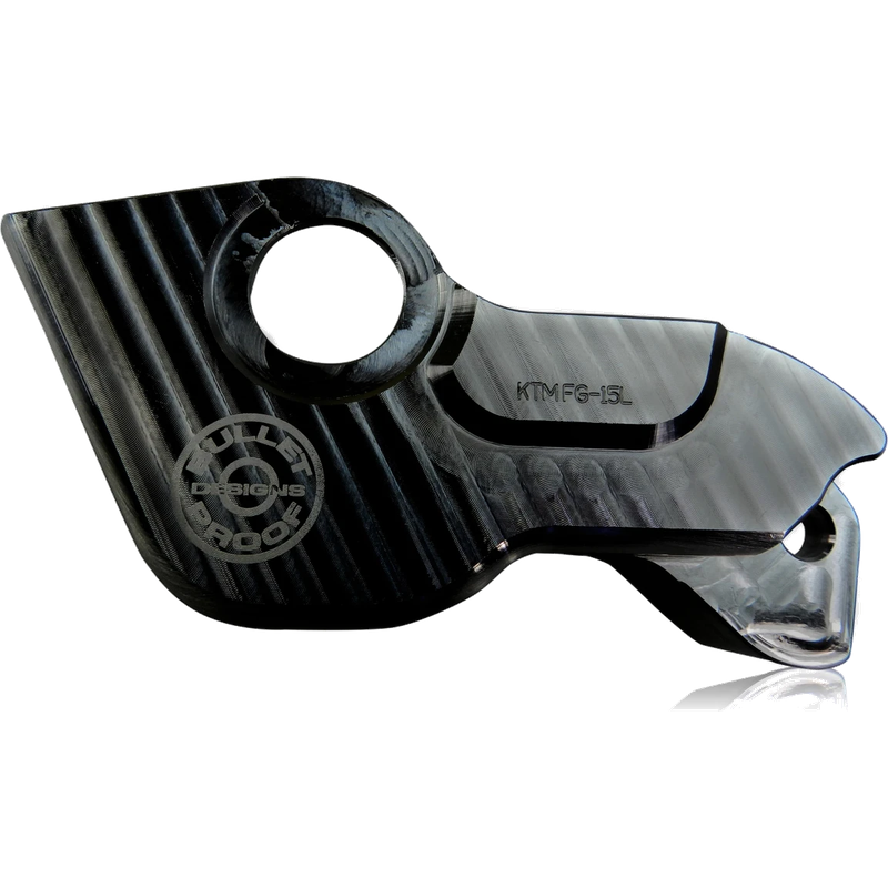BPD Left Fork Lug Guard - Black | WP Forks KTM Husqvarna Gas Gas Sherco Billet Aluminium