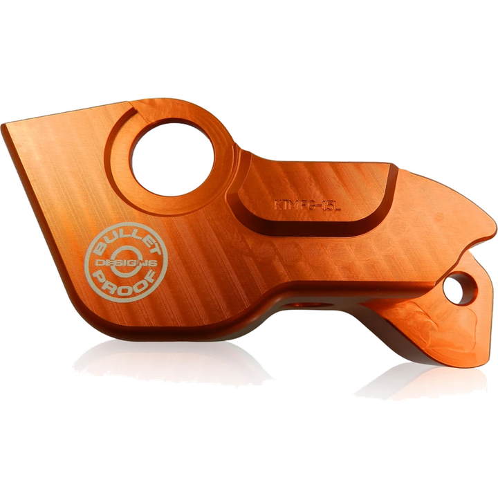 BPD Left Fork Lug Guard - Orange | WP Forks KTM Husqvarna Gas Gas Sherco Billet Aluminium