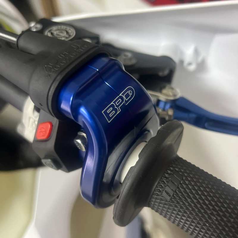 BPD Throttle Housing - Blue | KTM Husqvarna Gas Gas Billet Aluminium