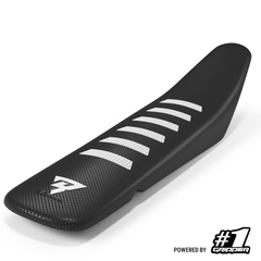 One Gripper MR74 V2 Seat Cover - Black/White | Mario Roman Edition