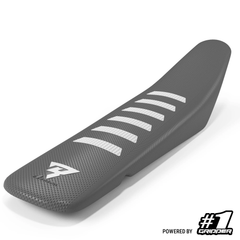 One Gripper MR74 V2 Seat Cover - Dark Grey/White | Mario Roman Edition