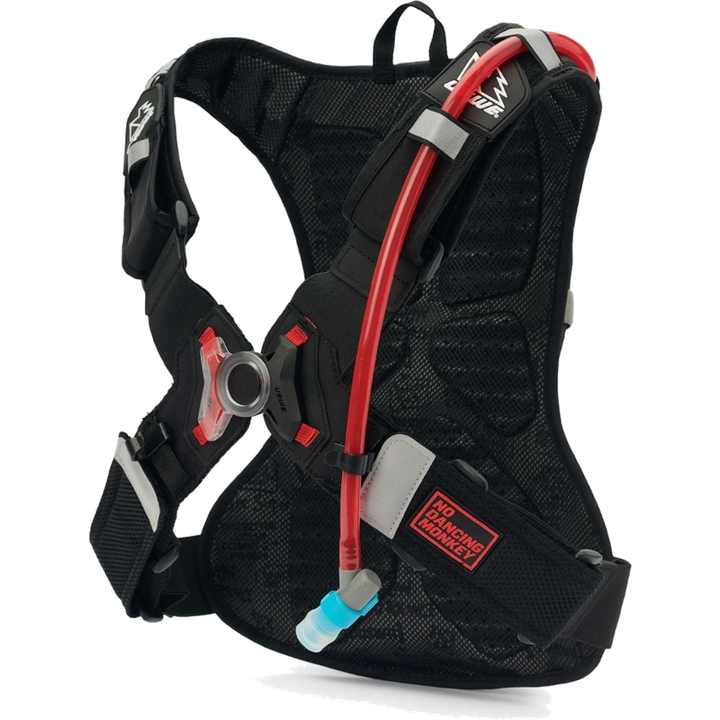 USWE Moto Hydro 4L Hydration Pack - Black/Grey | Enduro MX Hydration Backpack