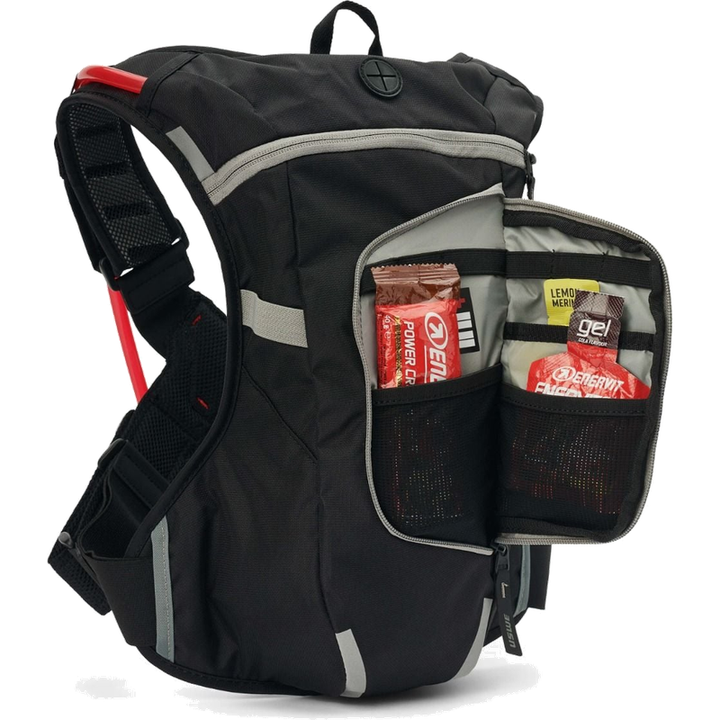 USWE Moto Hydro 4L Hydration Pack - Black/Grey | Enduro MX Hydration Backpack