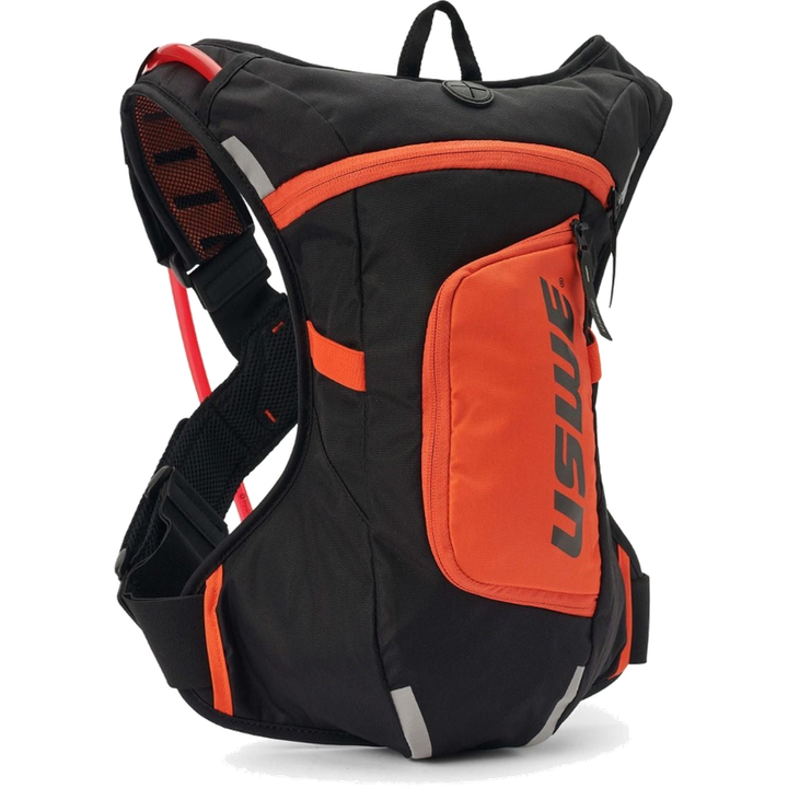 USWE Moto Hydro 4L Hydration Pack - Black/Orange | Enduro MX Hydration Backpack